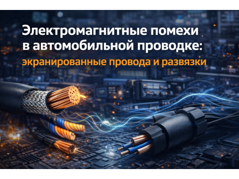 Электромагнитные помехи в автомобильной проводке: экранированные провода и развязки