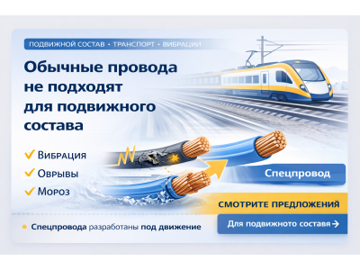 Почему обычные провода не подходят для подвижного состава и транспорта