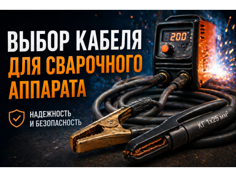 Выбор кабеля для сварочного аппарата: Руководство